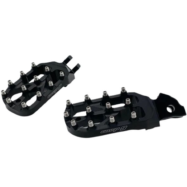 WARP9 Talaria/Siga Elite Foot Pegs-Black Anodized